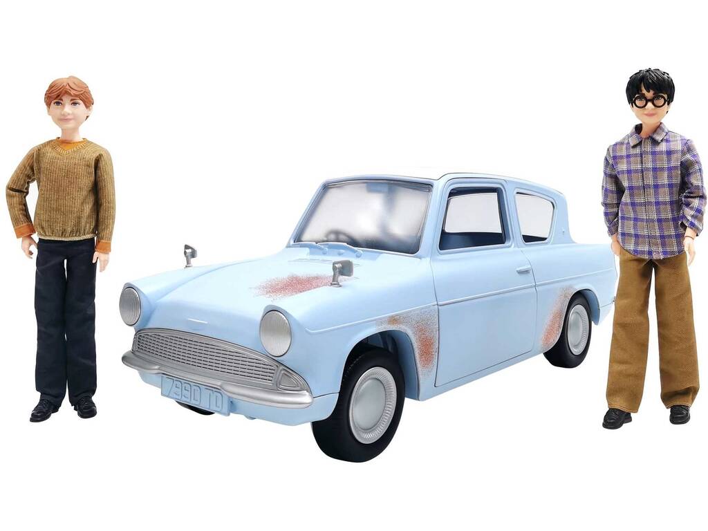 Harry Potter Harry et Ron avec voiture volante Mattel HHX03