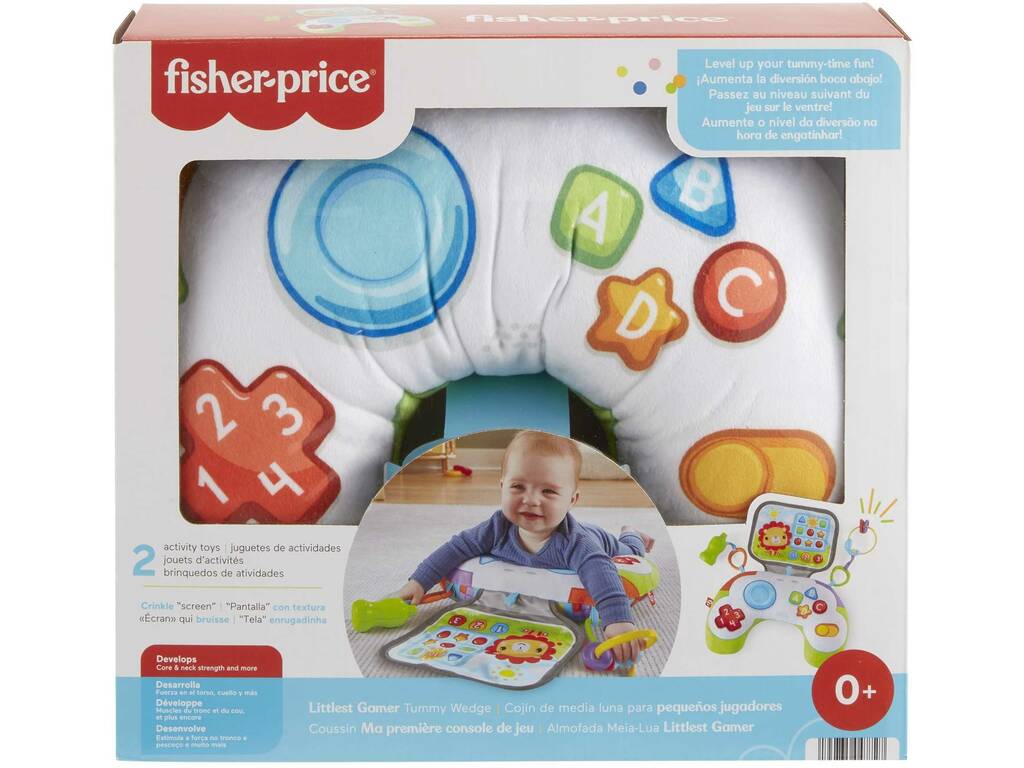 Fisher Price Cuscino per bebè Piccolo Gamer Mattel HGB89