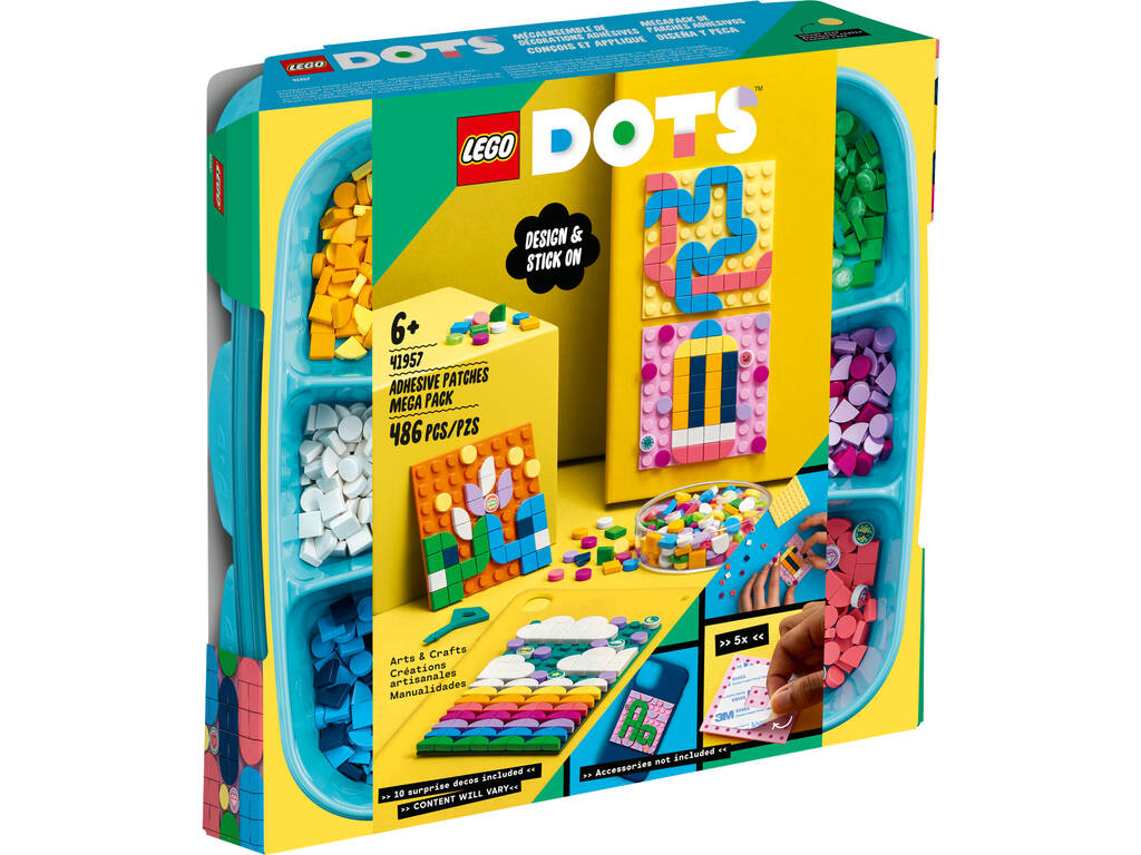 Lego Dots Megapack de Parches Adhesivos 41957