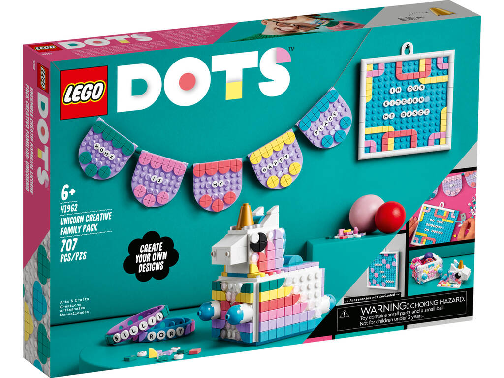 Lego Dots Pack Criativo Familiar Unicórnio 41962