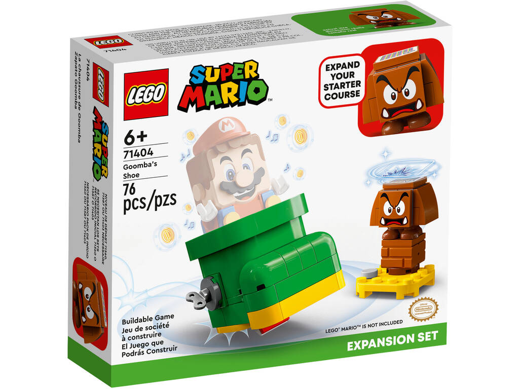 Lego Super Mario Set de Expansión: Zapato Goomba 71404