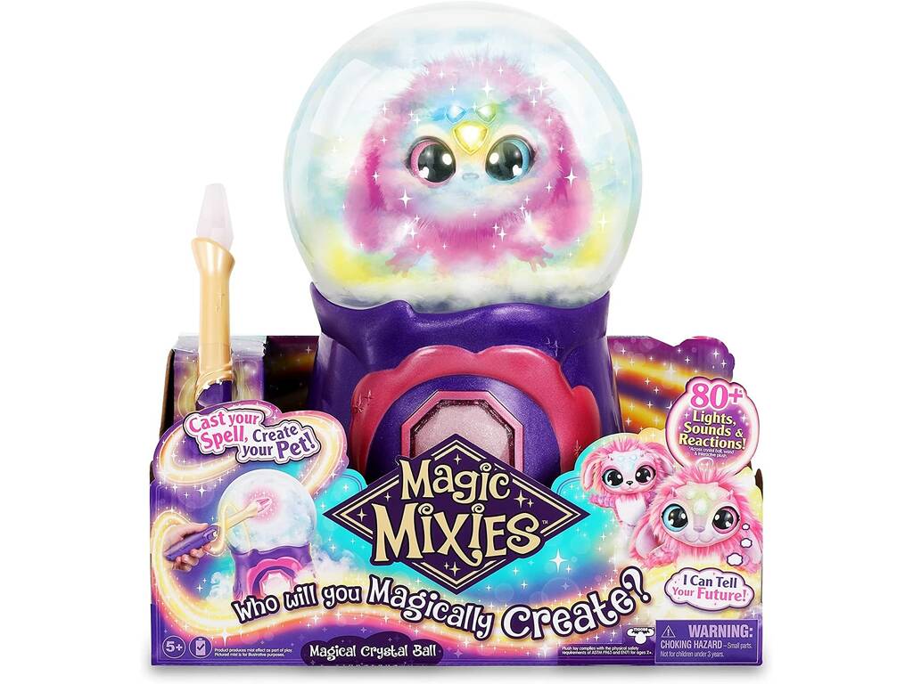 Magic Mixies Palla di cristallo rosa Famosa MGX05000
