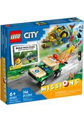 Lego City Misiones de Rescate de Animales Salvajes 60353