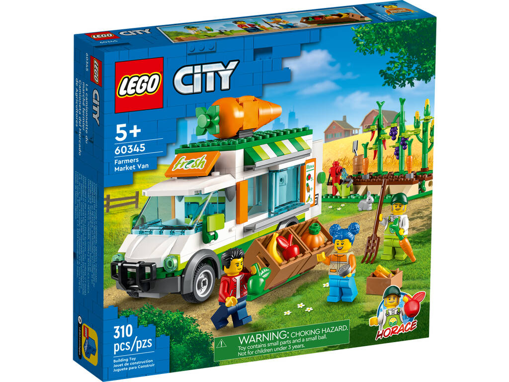 Lego City Farmers' Market Van 60345