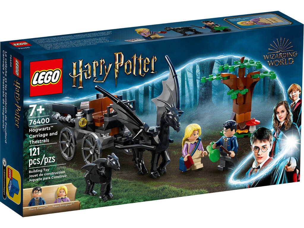 Lego Harry Potter Carruagem e Thestrals de Hogwarts 76400