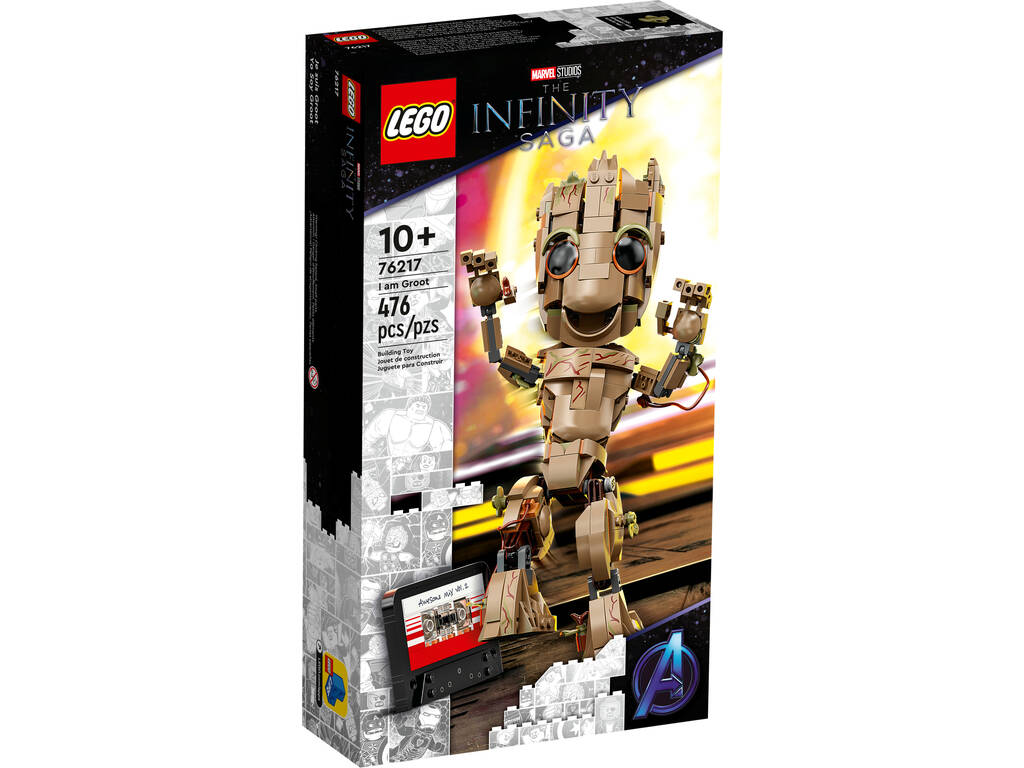 Lego Marvel Yo Soy Groot 76217