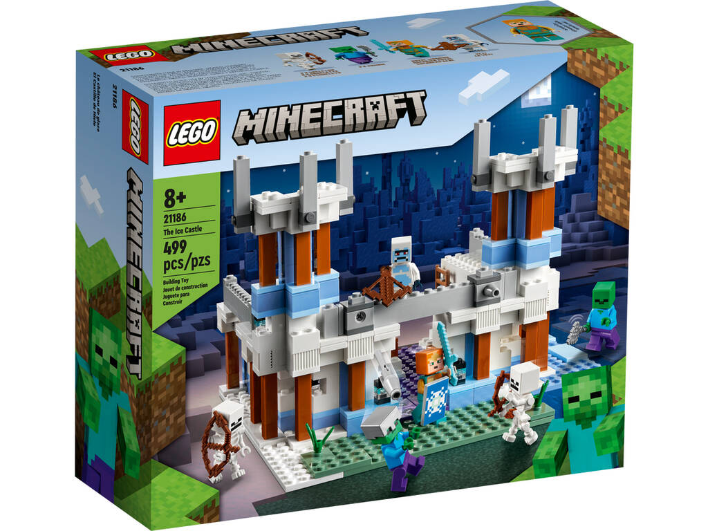 Lego Minecraft o Castelo de Gelo 21186
