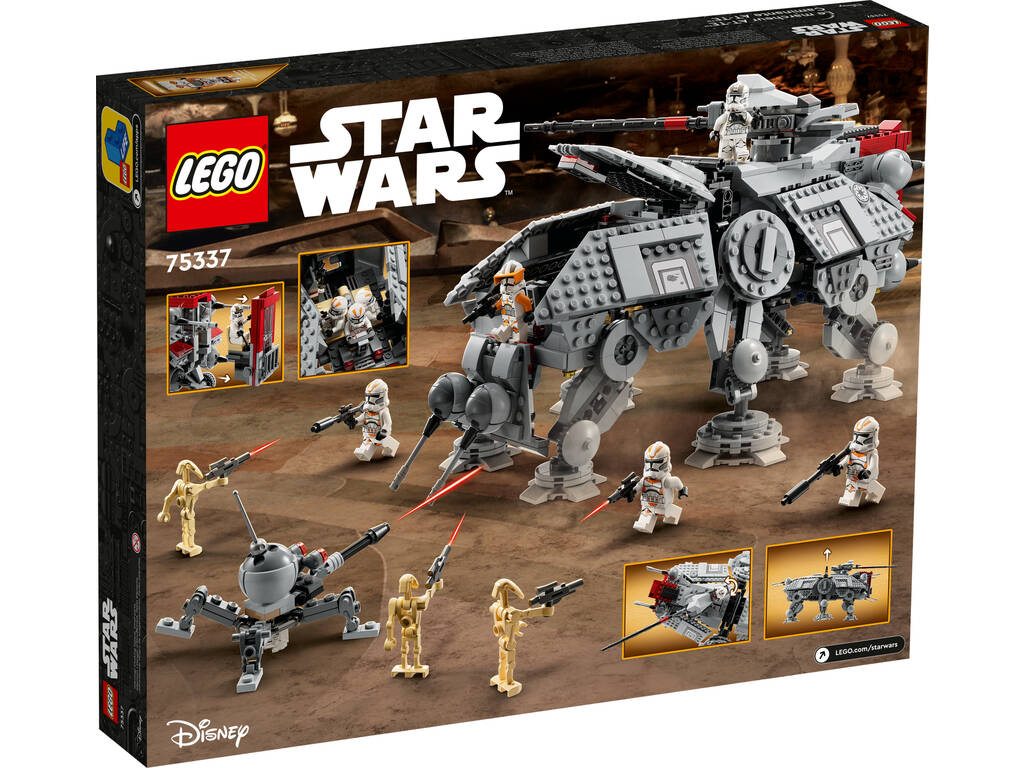 Lego Star Wars Camminatore AT-TE 75337