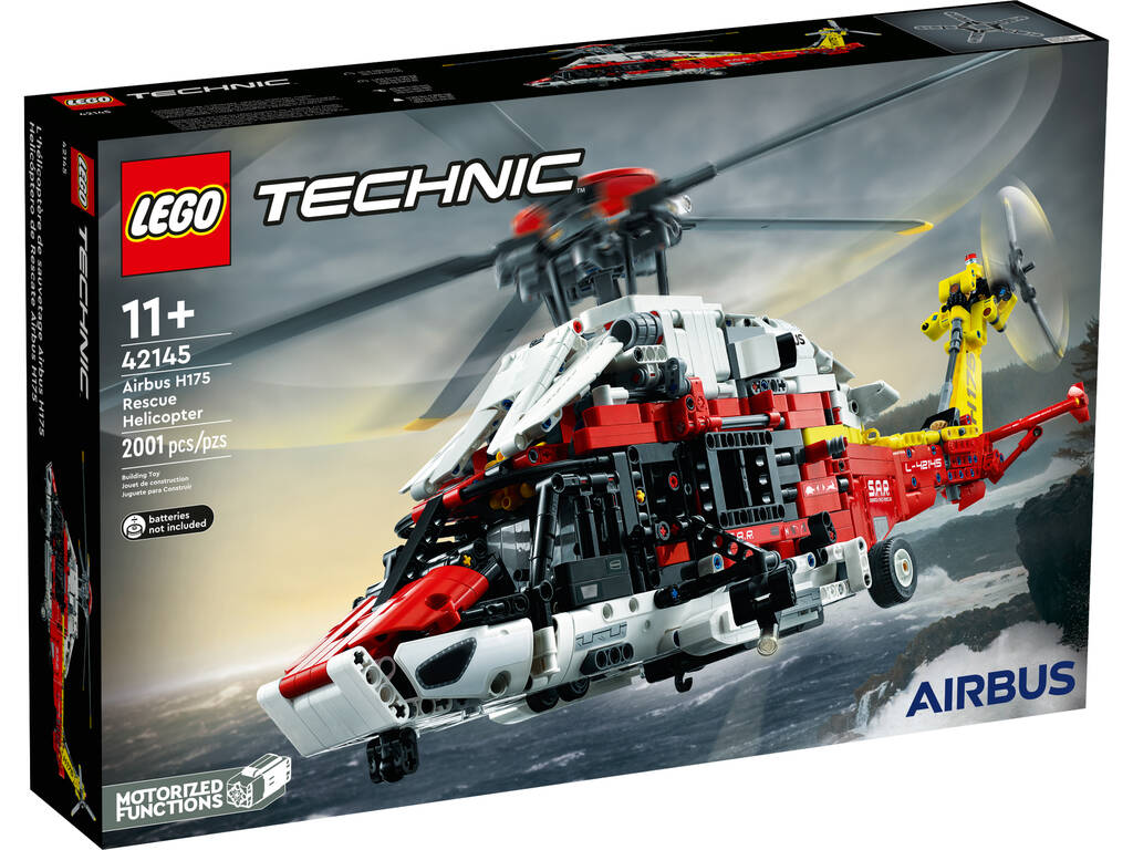 Lego Technic Helicóptero de Rescate Airbus H175 42145