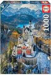 Puzzle 1000 Castillo De Neuschwanstein Desde El Aire Educa 19261