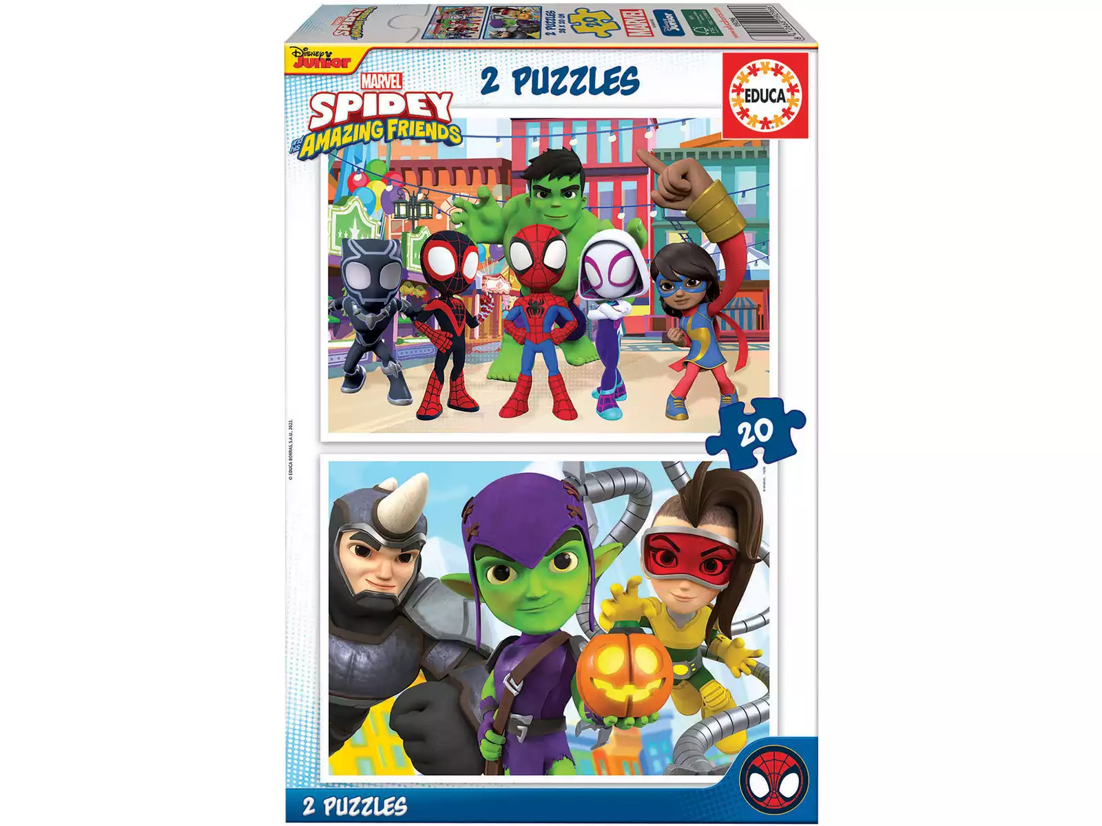 JAZWARES Spidey et ses incroyables amis mini-véhicule 10 pièces