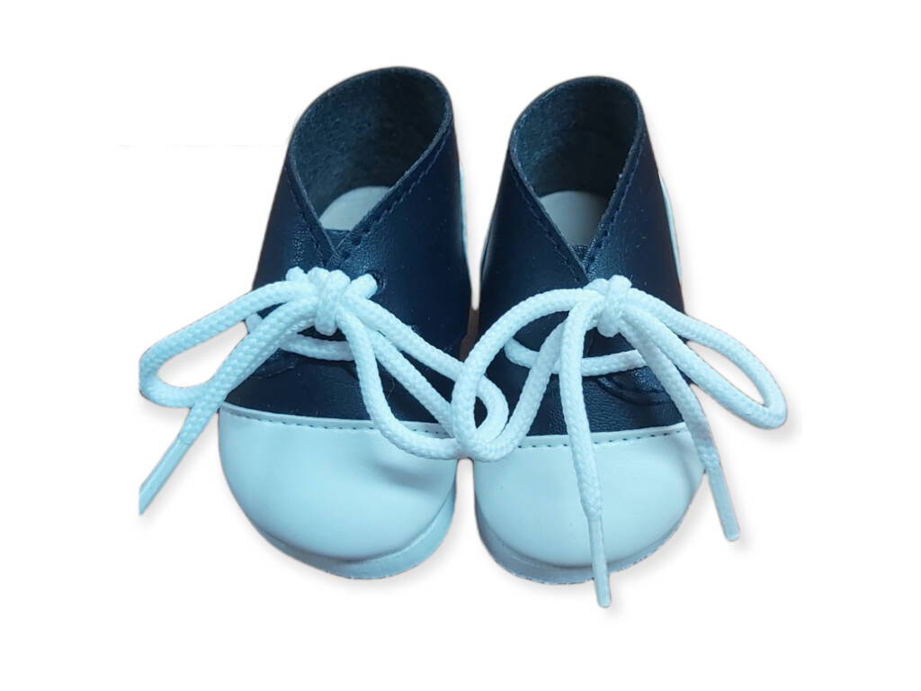 Sneakers blu marino e bianco Berjan 80101