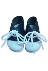 Sneakers blu marino e bianco Berjan 80101