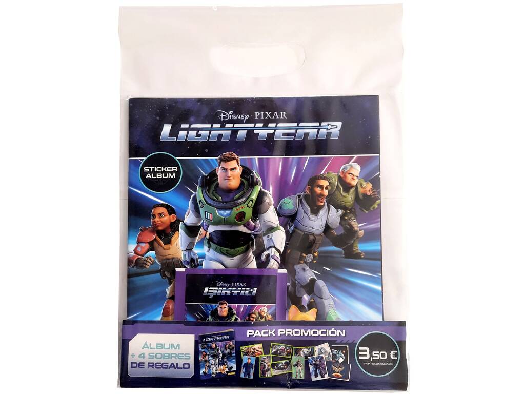 Lightyear Pack Promotion mit 4 Umschläge Panini