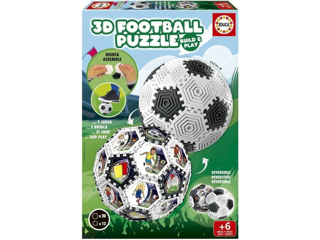 Puzzle 3D Calcio Educa 19210