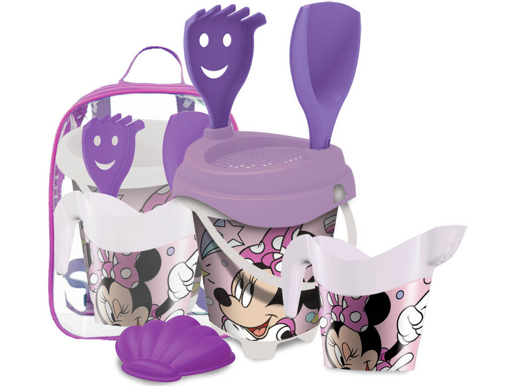 Mochila de Praia Minnie com Cubo e Regador Mondo 314069