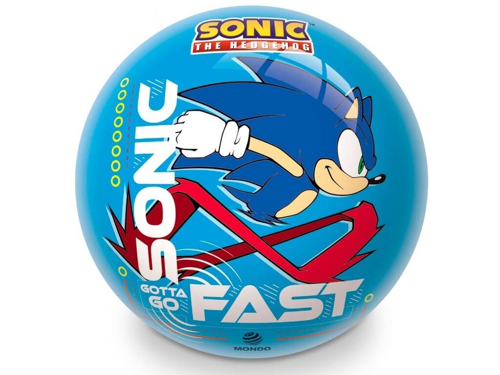 Bola 23 cm Sonic Mondo 26070