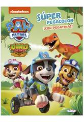 Paw Patrol dino Rescue Super Pegacolor von Ediciones Saldaña LD0926
