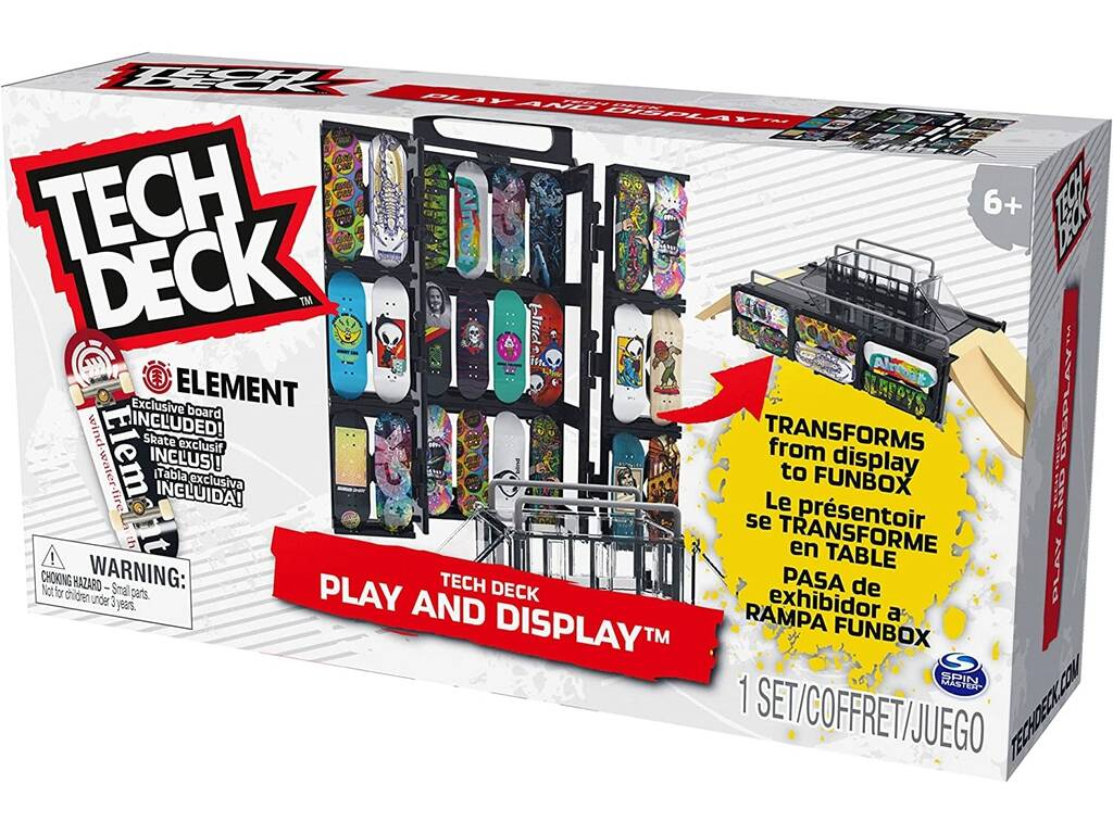 Tech Deck Play And Display mit exklusivem Spin Master Deck 6060503