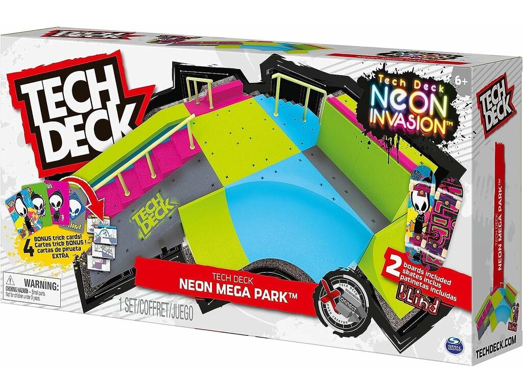 Tech Deck Néon Mega Park Spin Master 6063752