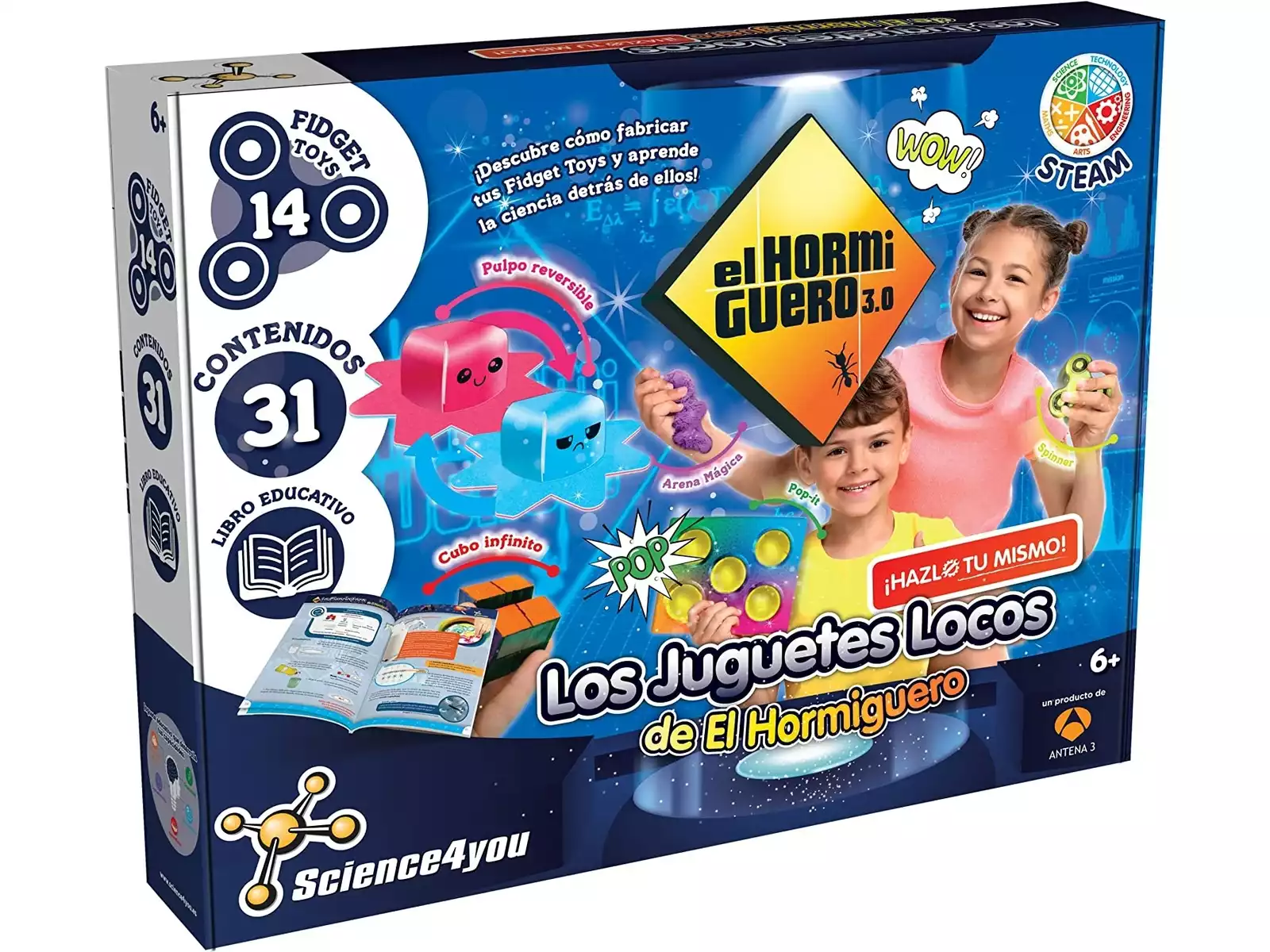 Science4you Giochi per Bambini 12 in 1 - Giochi Educativi 2+ Anni, 12+  Giochi da