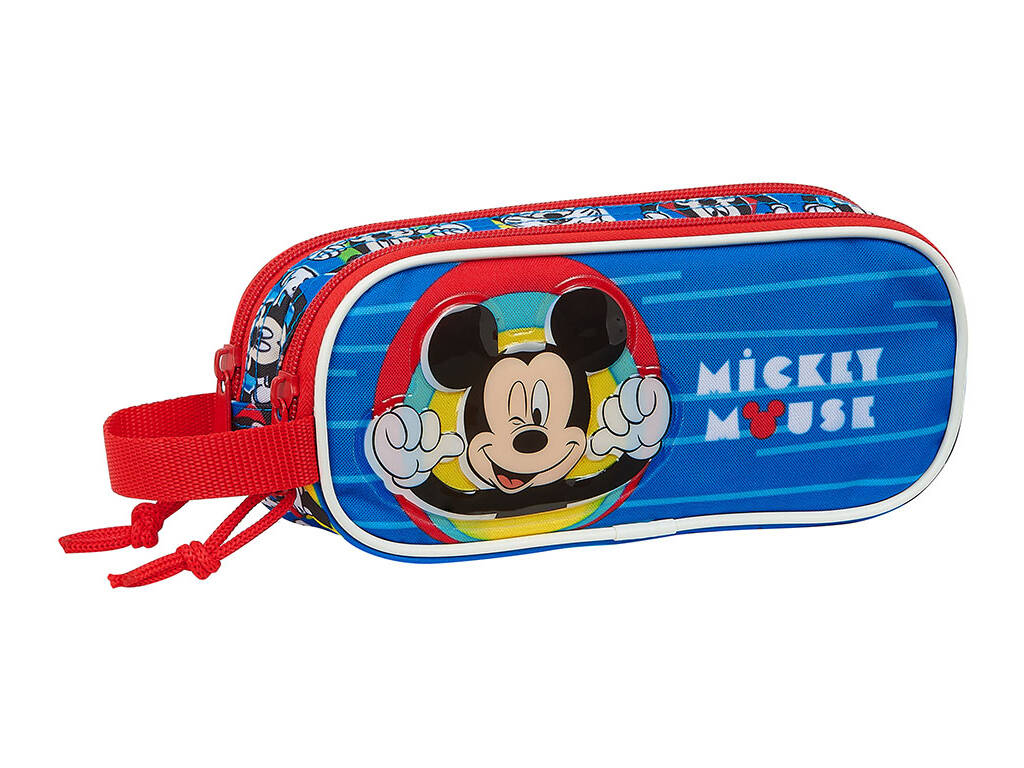 Porta-tudo Duplo Mickey Mouse Me Time Safta 812114513