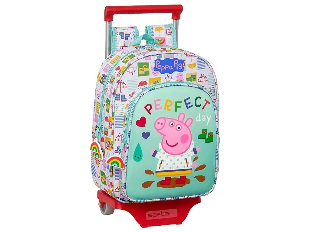 Tasche mit Trolley Peppa Pig Safta 612172020
