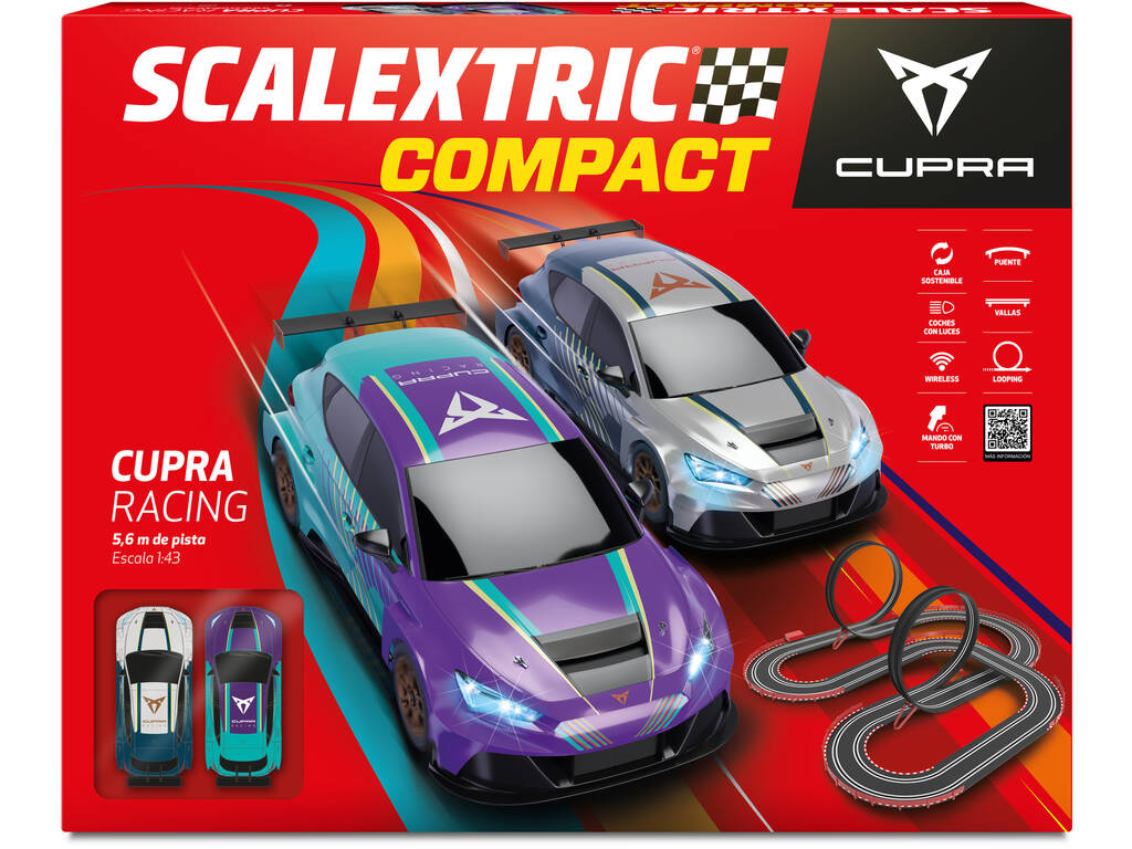 Scalextric Compact Circuito Cupra Racing C10413S500