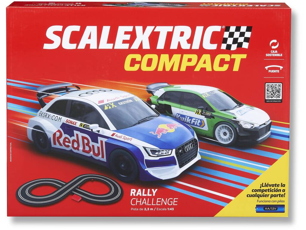 Scalextric Compact Circuit Rally Challenge C10412S500