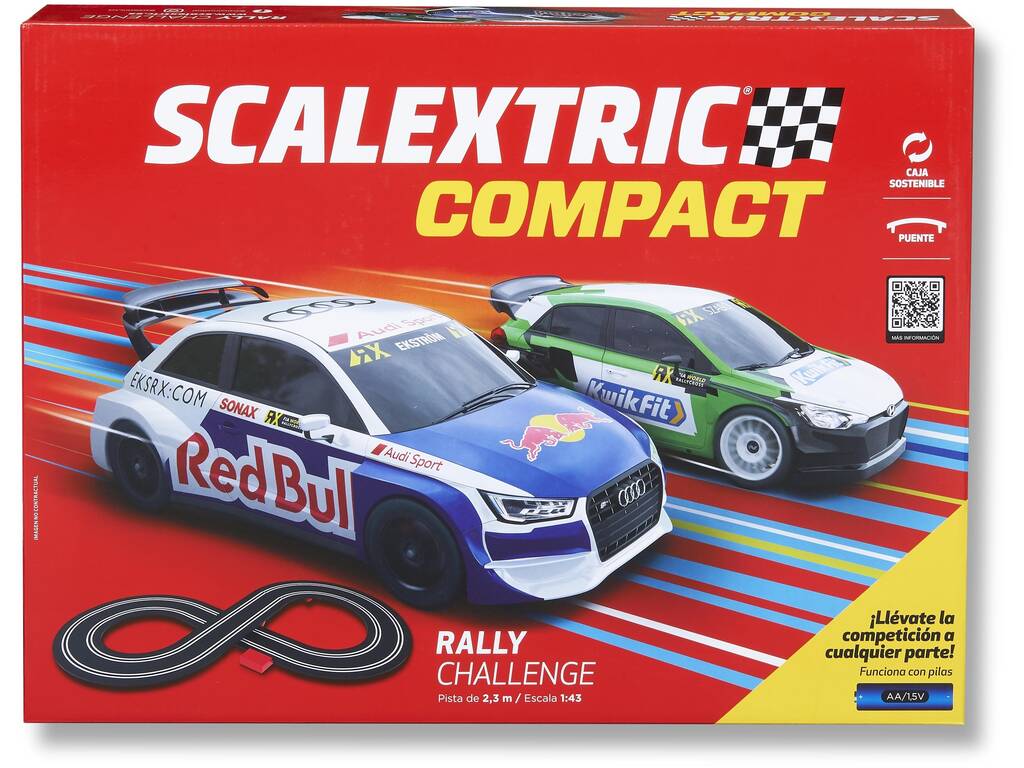 Scalextric C4573 – Kit Di Costruzione Per Bambini Con Auto Slot In Scala 1:32, Resistenti E Dettagliate, Perfette Per Espandere La Pista