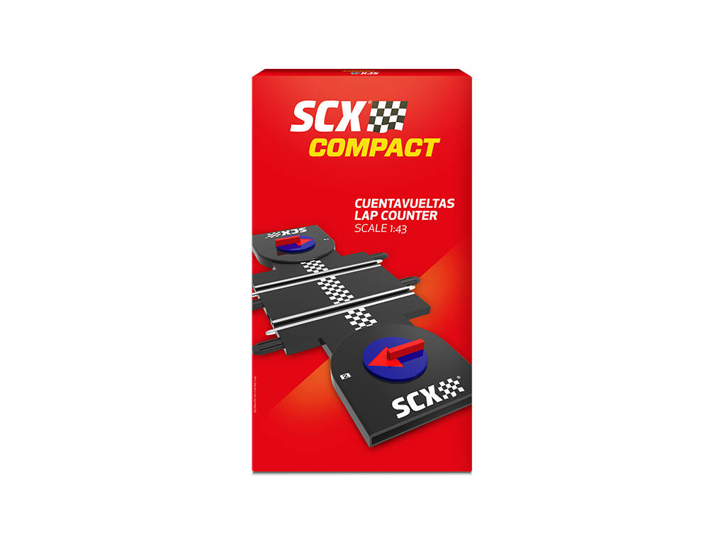 Scalextric Compact Lap Count Track C10275X200