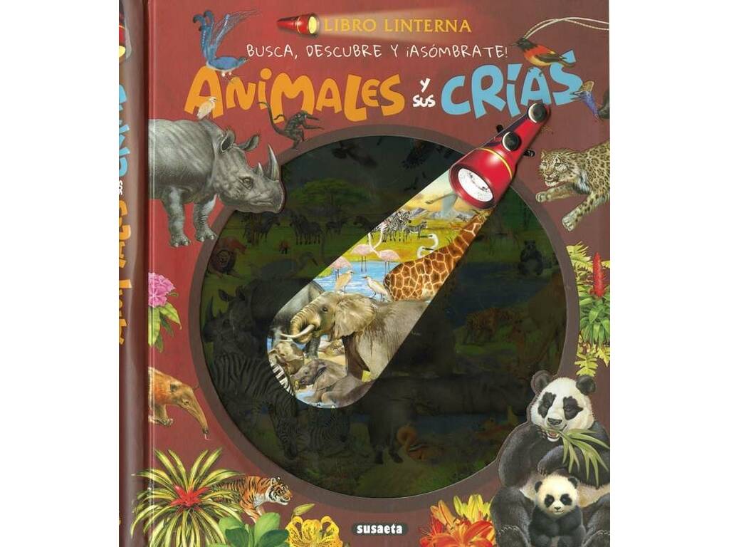 Libro Linterna Animales y Sus Crías Susaeta S3227008