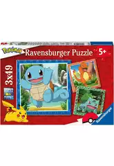 Casse-tête Pokémon 3x49 Pièces Ravensburger 5586