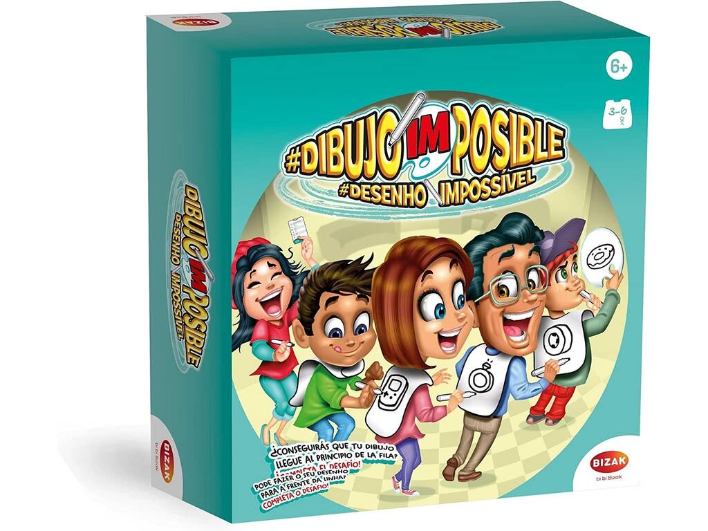 Dibujo Imposible Juego Bizak 62850004