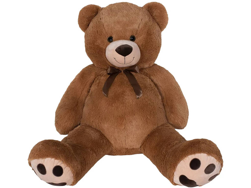 Teddybär mit Schleife 120 cm.