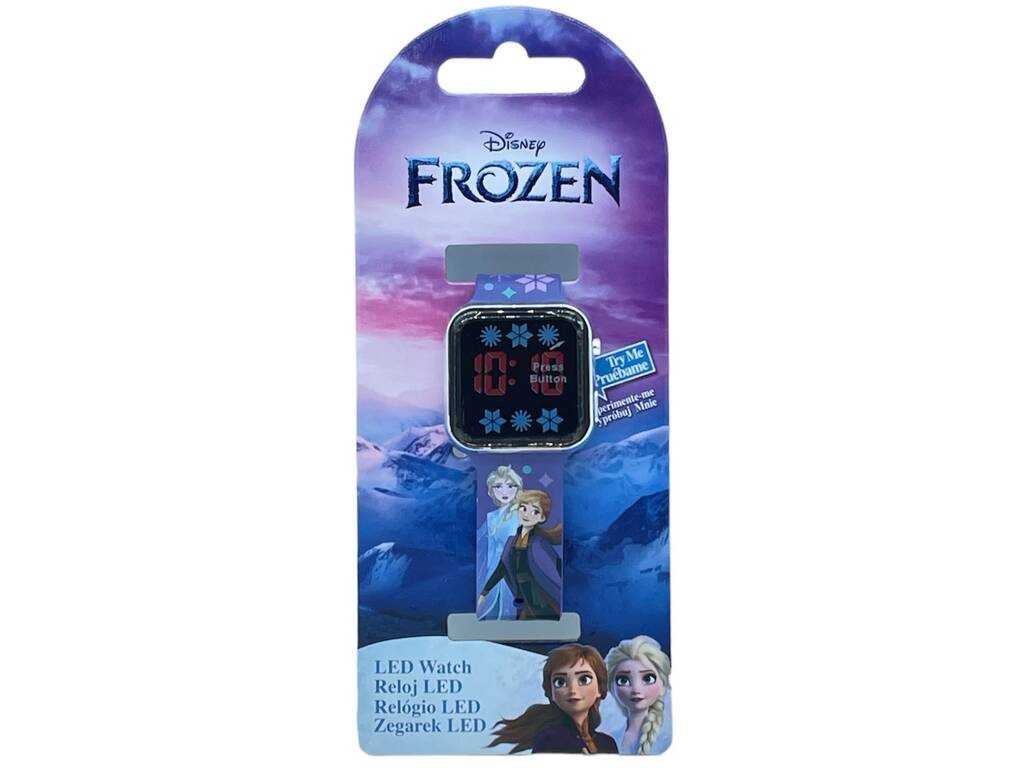 Relógio Led Frozen Kids FZN4733