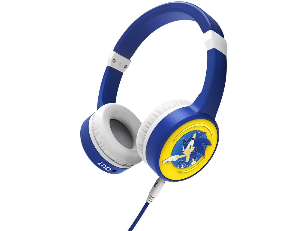 Auriculares Lol&Roll Sonic Kids Headphones Blue Energy Sistem 45117
