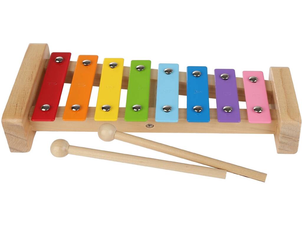 Acheter Xylophone en bois couleur bébé 49355 - Juguetilandia