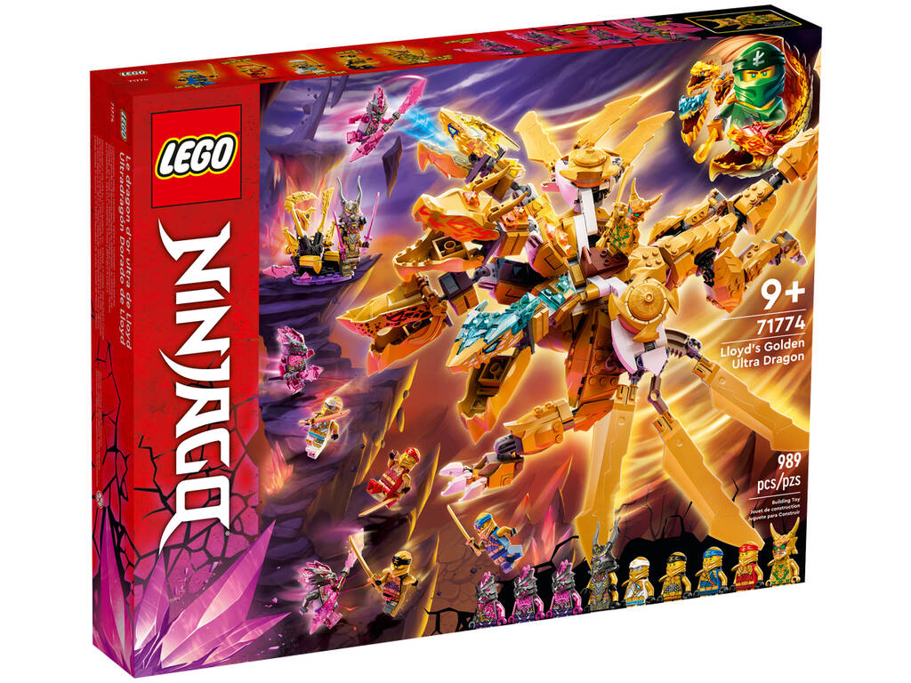 Lego Ninjago Ultradrago d'oro di Lloyd 71774c