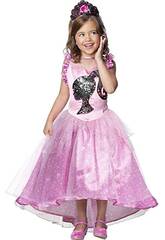 Traje Menina Barbie Princesa T-S Rubies 701342-S