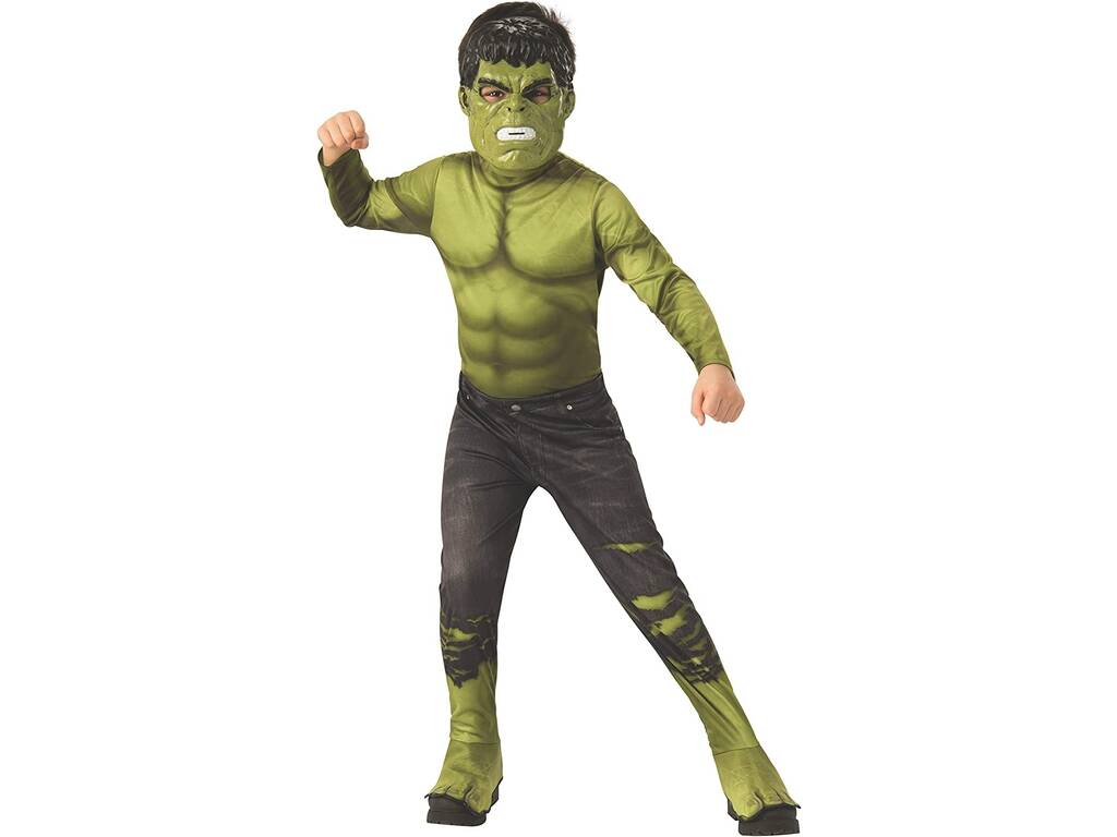 Disfraz Niño Hulk Endgame Classic Talla S Rubies 700648-S