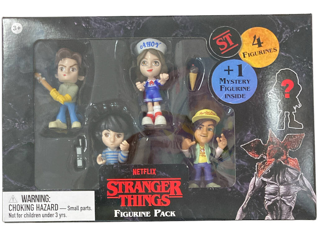 Stranger Things Pack 5 Figuras Famosa 700017630