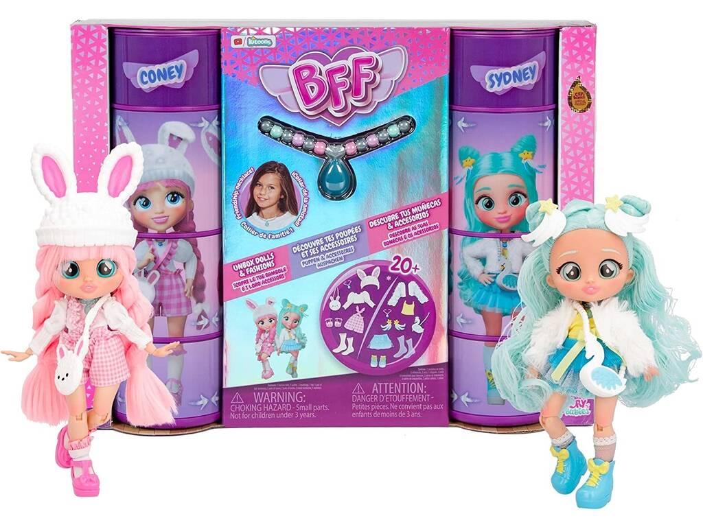 BFF Pack Duo Coney & Sidney IMC Toys 904316
