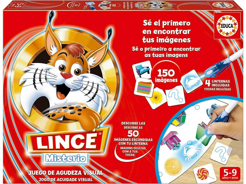 Lince Misterio 150 Images Educa 19495