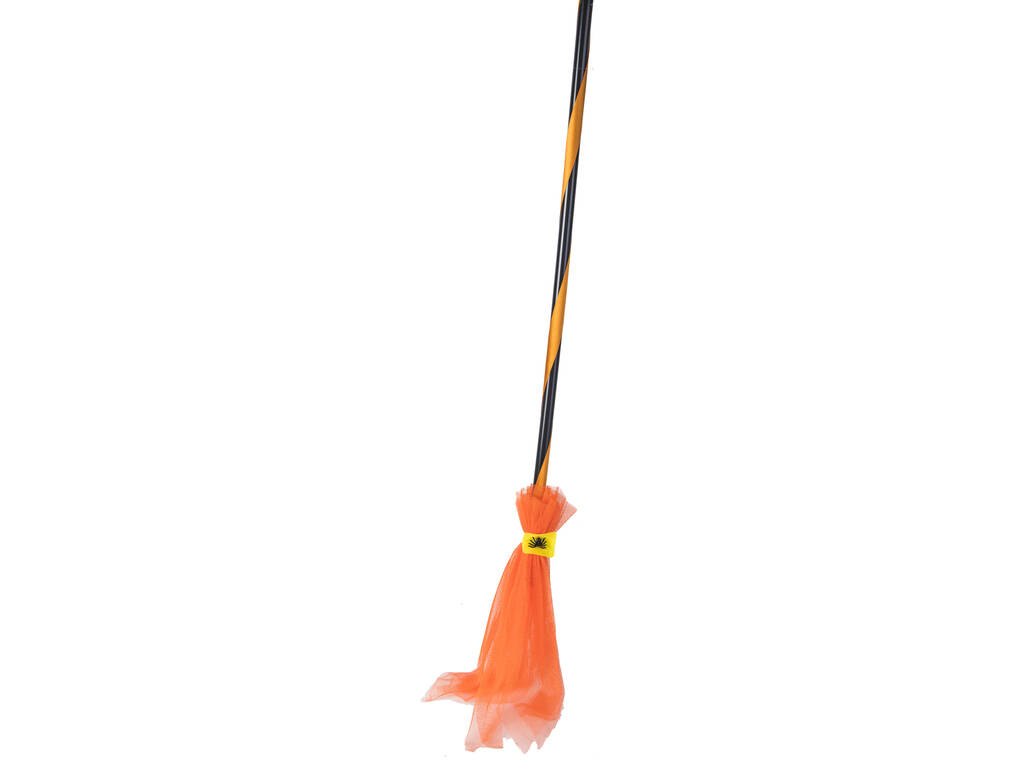 Balai De Sorcière Halloween – 110 Cm – Avec Son & Mouvement – Décorations Effrayantes