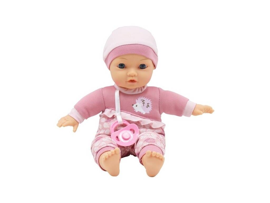 Bambola Bebè Maggie 30 cm. Riccio