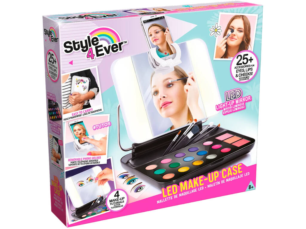 Make-up-Aktentasche mit LED-Spiegel Canal Toys OFG247