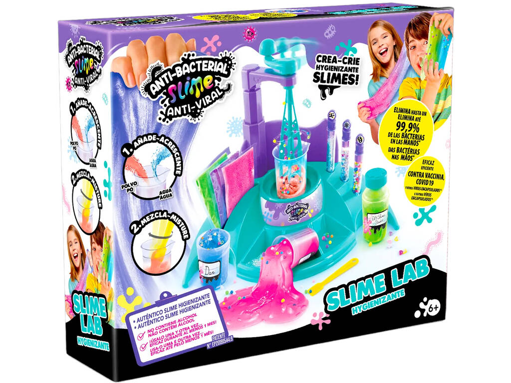 Laboratorio Slime Anti Bacterial Canal Toys DSM012