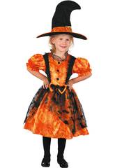 Costume pumpkin Witch Bebé taglia M