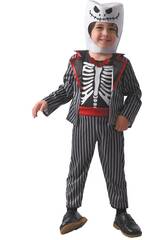 Kostm Skeleton Suit Baby Gren M